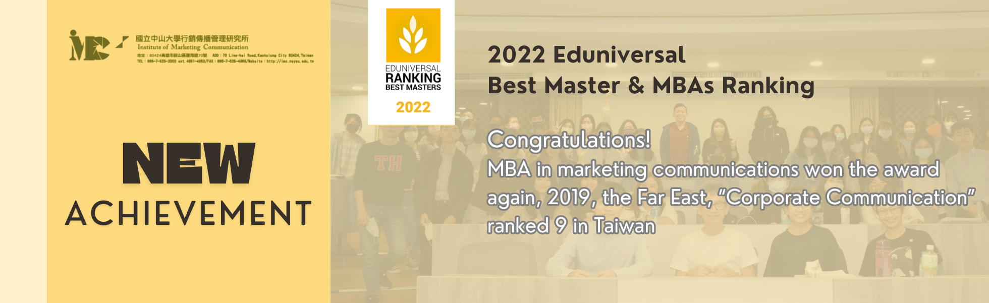 2022 Eduniversal Best Master